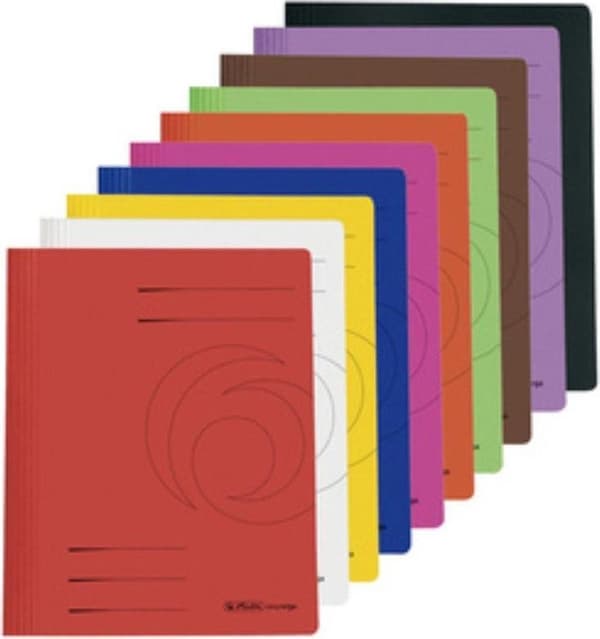 Herlitz 11036944, Manila-karta, A4, Kartong, Violett, 1 st.