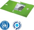 Miniatyrbild 5 av 7: Leitz 46230055 Armbågsfil 250 ark Grön polypropen (PP) (46230055)