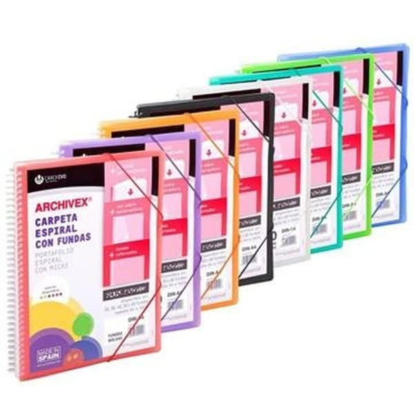 Organiser mappe Carchivo Archivex-Star 30 Covers A4 8 Dele
