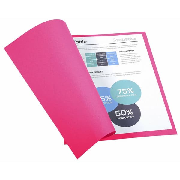 Undermappe Exacompta Forever Fuchsia A4 100 Dele