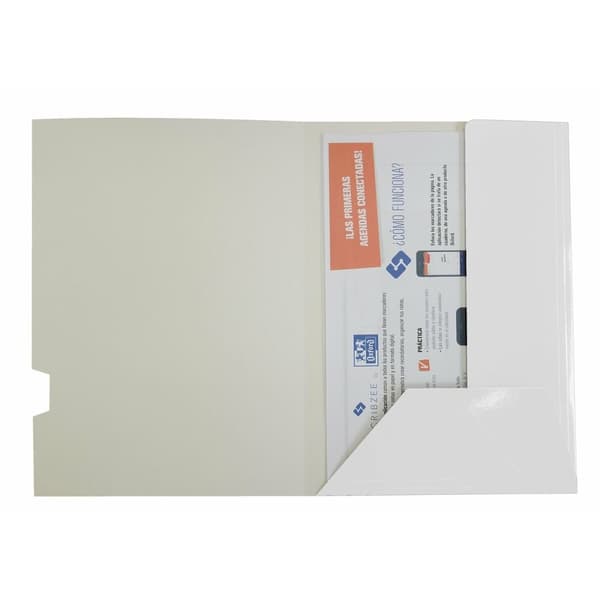 Undermappe Elba Lamineret Hvid A4 25 Dele