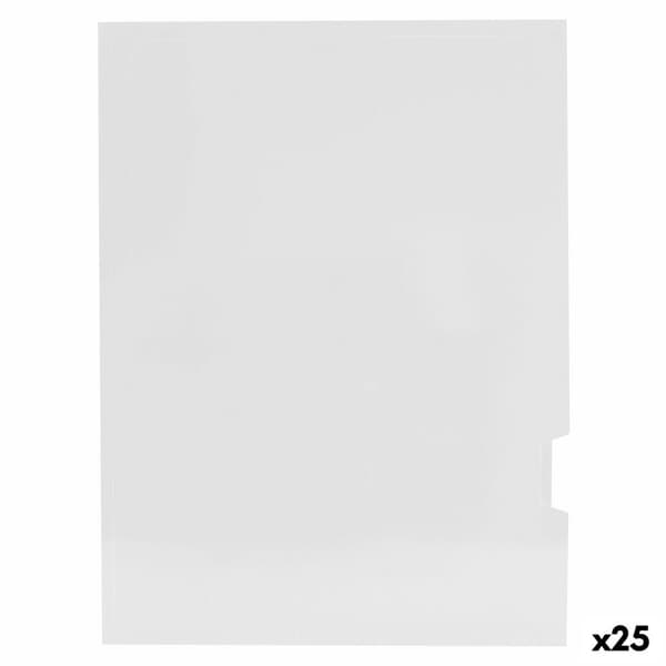 Undermappe Elba Lamineret Hvid A4 25 Dele