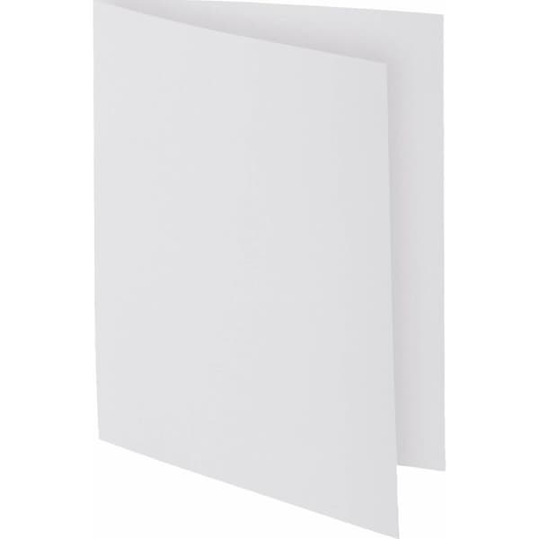 Undermappe Exacompta 800017E Hvid A4 100 Dele