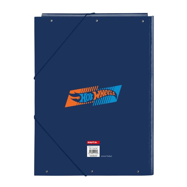 Organiser mappe Hot Wheels Speed club Orange Marineblå A4