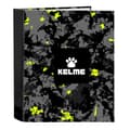 Miniatyrbillede 1 af 2: Ringbind Kelme Jungle Sort Grå Lime A4 (27 x 33 x 6 cm)