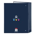 Miniatyrbillede 2 af 2: Ringbind Benetton Love Marineblå A4 (27 x 33 x 6 cm)