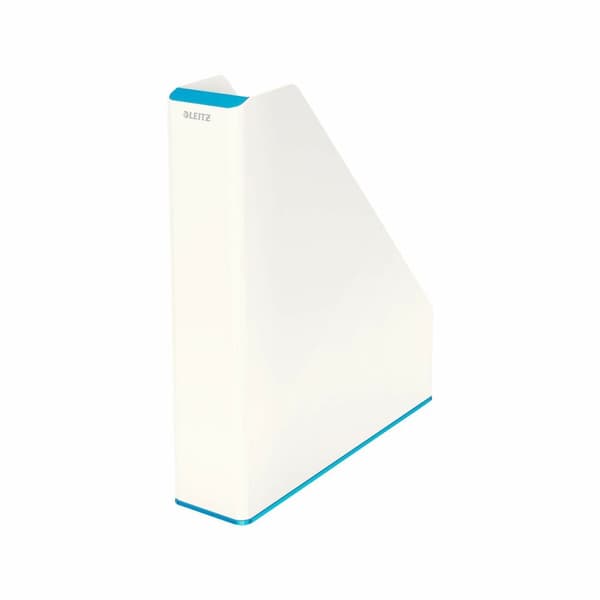 Tidsskriftholder Leitz Blå Hvid A4 polystyren 7,3 x 31,8 x 27,2 cm