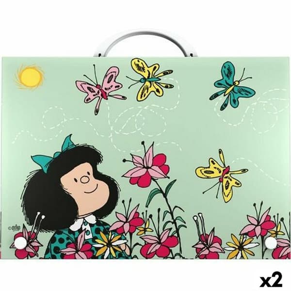 Dokumentmappe Grafoplas Mafalda Spring Multifarvet A4 (2 enheder)