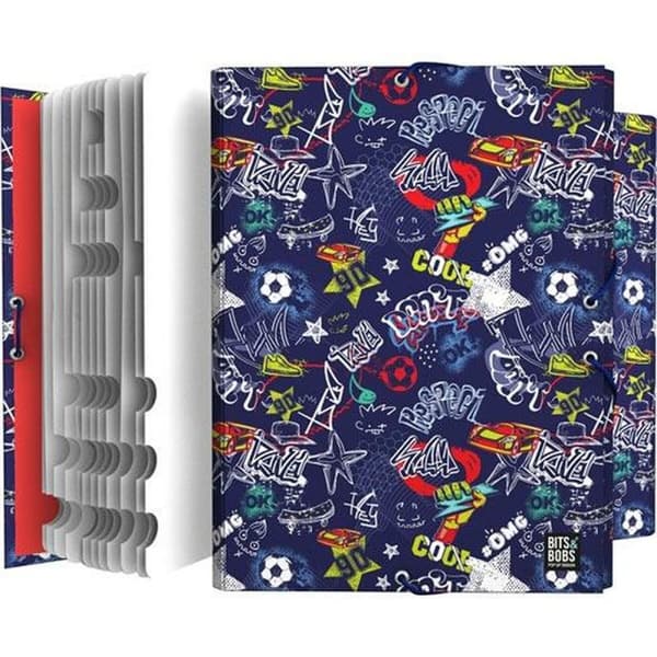 Organiser mappe Grafoplas Star Multifarvet A4 (2 enheder)