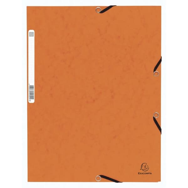 Folder Exacompta Orange A4 10 Dele