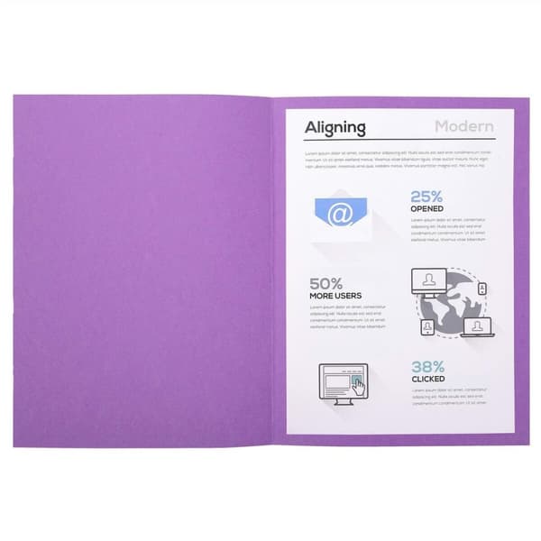 Undermappe Exacompta Forever Multifarvet A4 100 Dele
