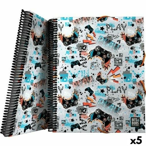 Folder Grafoplas Maxiplás Play Hvid A4 (5 enheder)