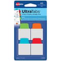 Pikkukuva 1 / 6: AVERY Zweckform liimanauhat UltraTabs Classic, 25,4 x 38 mm kirjoitettavat kielekkeet, valmistettu polyesterista, paperipäällysteinen - 1 kpl (74760)