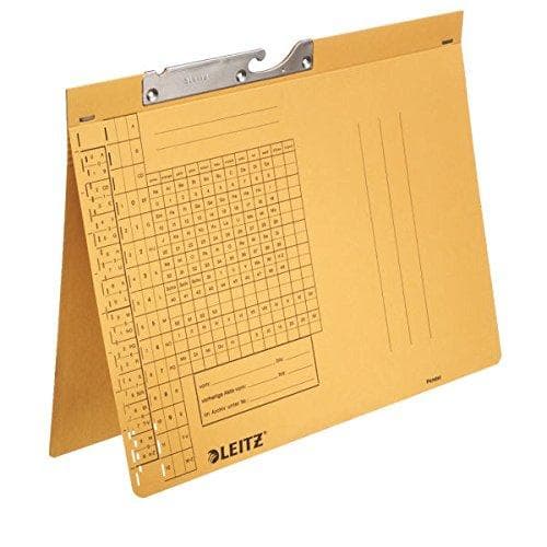 LEITZ pendelhäftapparat, A4, officiell häftapparat, gul, 250 g kvm - för marknaden: D - L - A - CH - 50 stycken (2094-00-15)