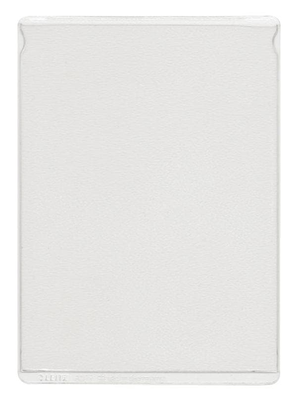 LEITZ ID-korthylster, A7, 79 x 110 mm, PVC, kornet, 0,20 mm åben i toppen, blød film, til ID-kort (gammelt) - 25 stk. (4077-00-00)