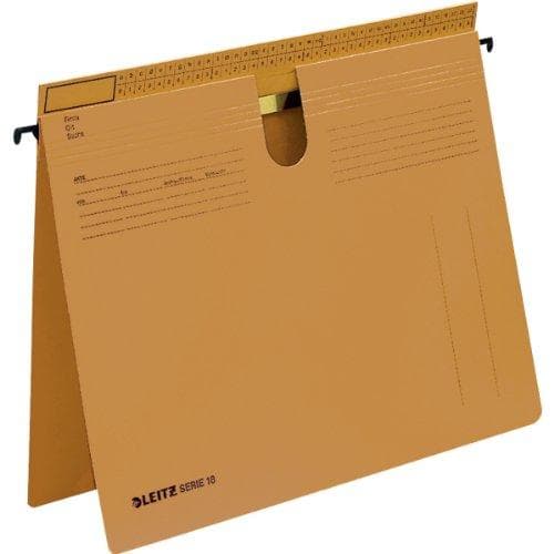 LEITZ SERIES 18 hängmappar, natronkartong 250 gsm, natron - för marknaden: D - L - A - CH - 50 stycken (1834-00-00)