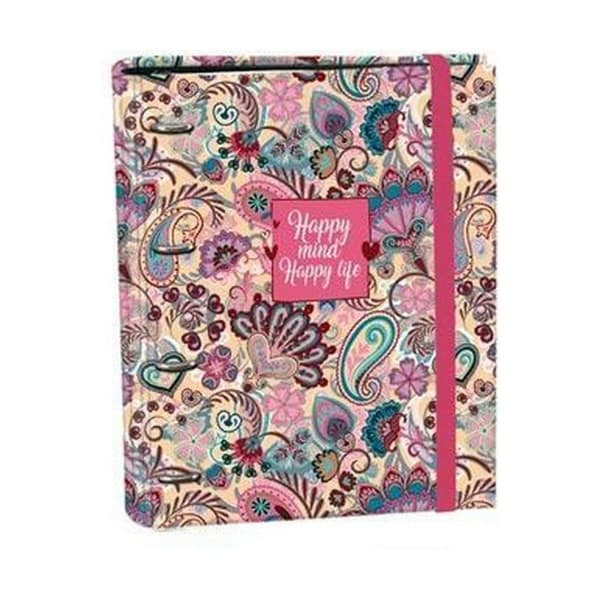 Ringbind SENFORT Ringbook Paisley 1 enheder Multifarvet A4