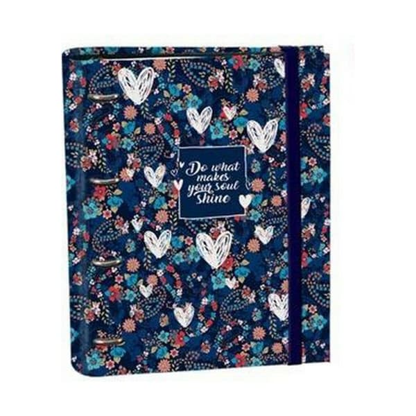 Ringbind SENFORT Ringbook Paisley 1 enheder Multifarvet A4