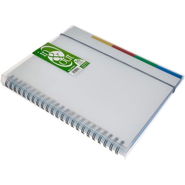 Organiser mappe Grafoplas In & Out Gennemsigtig