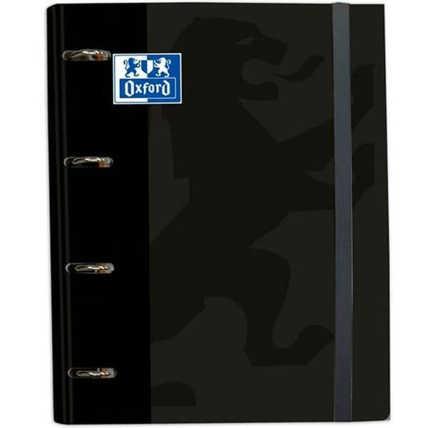 Ringbind Oxford Classic Europeanbinder Sort A4 A4+