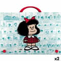 Miniatyrbillede 1 af 2: Mappe Grafoplas Mafalda Multifarvet A4 (2 enheder)