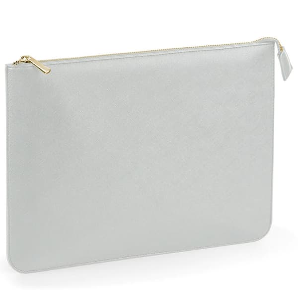 Bagbase Boutique Dokumentplånbok med dragkedja Soft Grey One Size