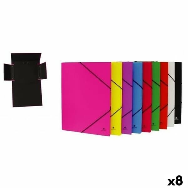 Dokumentmappe Mariola Multifarvet Din A4 (8 enheder)