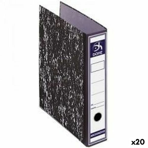 Påfyldeligt arkivskab DOHE Sort 28,7 x 35 x 7,5 cm (20 enheder)