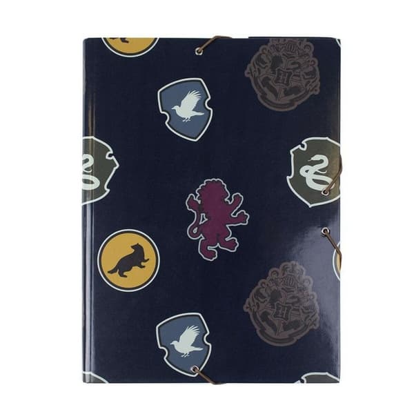 Folder Harry Potter A4 Blå (24 x 34 x 4 cm)