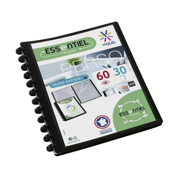 BRUGT Dokumentmappe Sort (Refurbished A+)