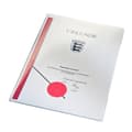 Miniatyrbillede 3 af 6: LEITZ Super Premium transparent cover, A4, PVC, gul, 0,15 mm åben i toppen og siderne, uudslettelig, hård film (4153-00-15)