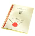 Miniatyrbillede 4 af 6: LEITZ Super Premium transparent cover, A4, PVC, gul, 0,15 mm åben i toppen og siderne, uudslettelig, hård film (4153-00-15)