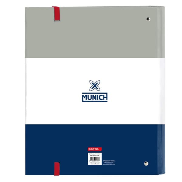 Ringbind Munich College Udskifter (100 Ark) Multifarvet A4