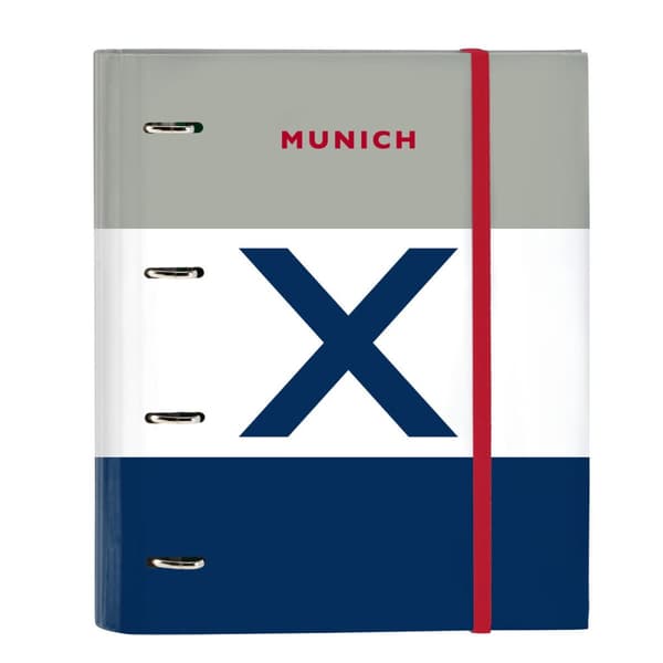 Ringbind Munich College Udskifter (100 Ark) Multifarvet A4