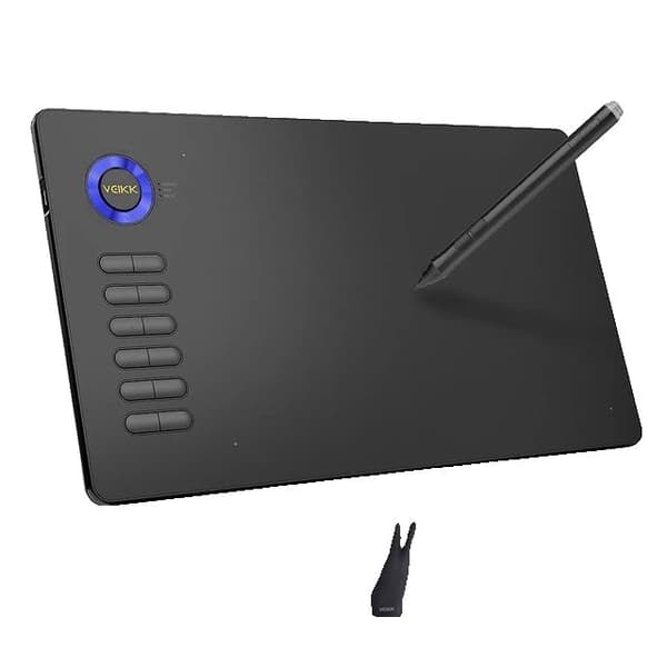 Grafikplatta, 10x6 tum, Stylus utan batteri