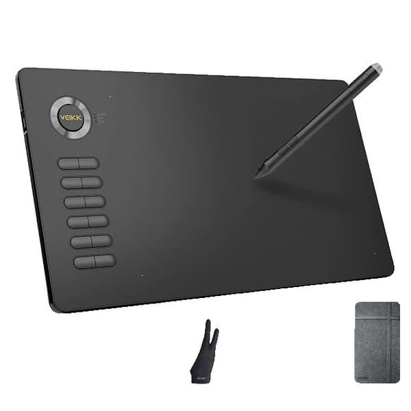 Grafikplatta, 10x6 tum, Stylus utan batteri
