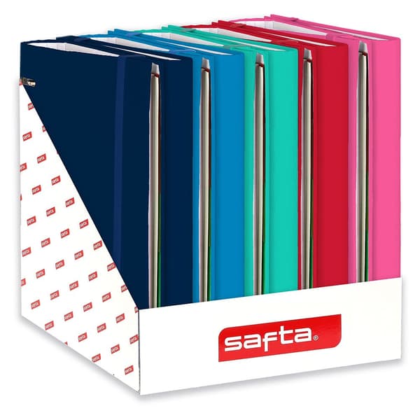 Safta Lådringpärm Display Durchsichtig