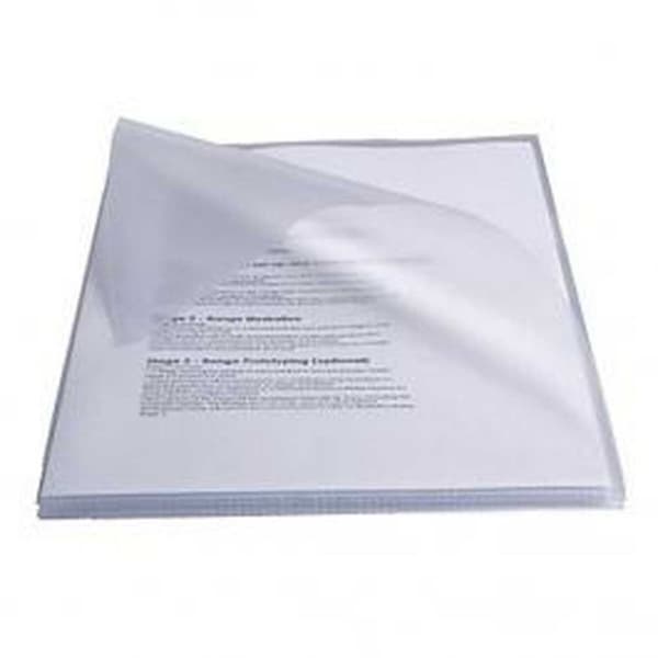 Esselte Microns Dossiermappe Pvc A4 250 50 Enheder Transparent