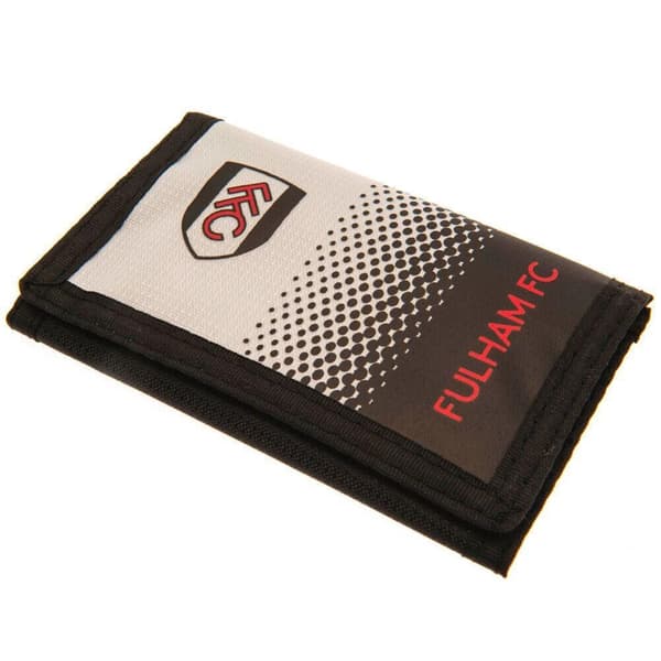 Fulham FC Fade tegnebog Black/White/Red One Size