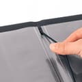 Miniatyrbillede 5 af 6: Sigel SM116 Folder Læder - Linned - Plast Sort A5 (148x210 mm) (SM116)