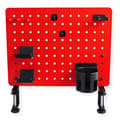 Miniatyrbillede 2 af 6: VALUE pegboard til gamer klemmeholder rød (17.99.0099)