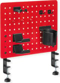 Miniatyrbillede 1 af 6: VALUE pegboard til gamer klemmeholder rød (17.99.0099)