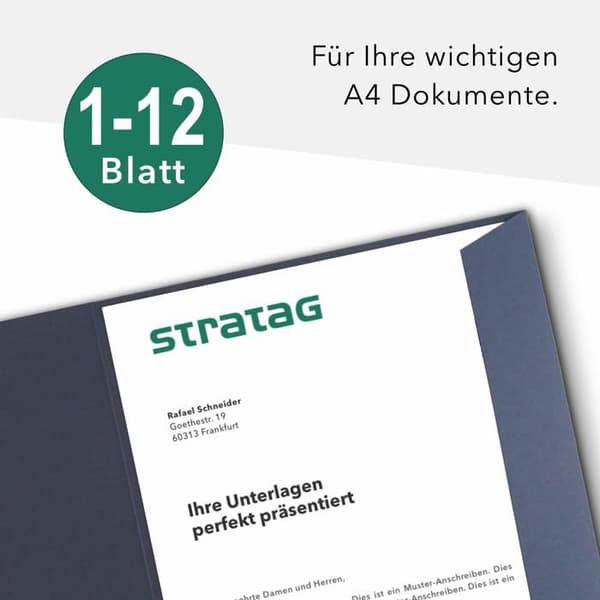 Hängmapp - Stratag undermapp - BL-exclusivdruck Presentationsmappe