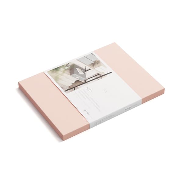Förvaringslåda Kleo A4 Dusty Pink Bigso Box of Sweden