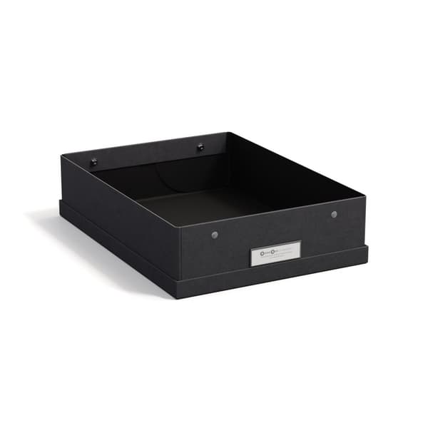 Förvaringslåda Kleo A4 Black Bigso Box of Sweden