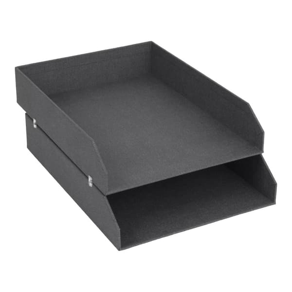 Brevkurv Stablebar Black 2-pakning Bigso Box of Sweden