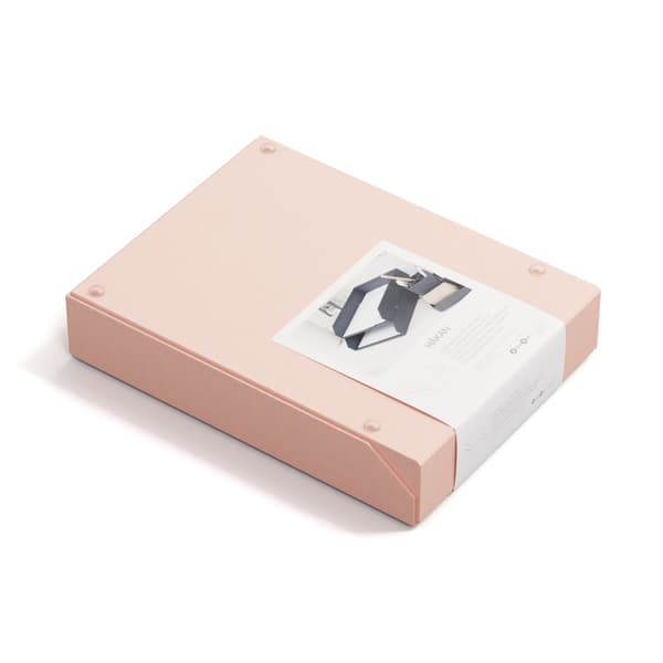 Brevkorg Stapelbar Dusty Pink 2-pack Bigso Box of Sweden