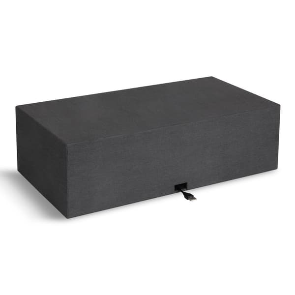 Laptopstøtte Ted med oppbevaring Black 48,5x26x15cm Bigso Box of Sweden