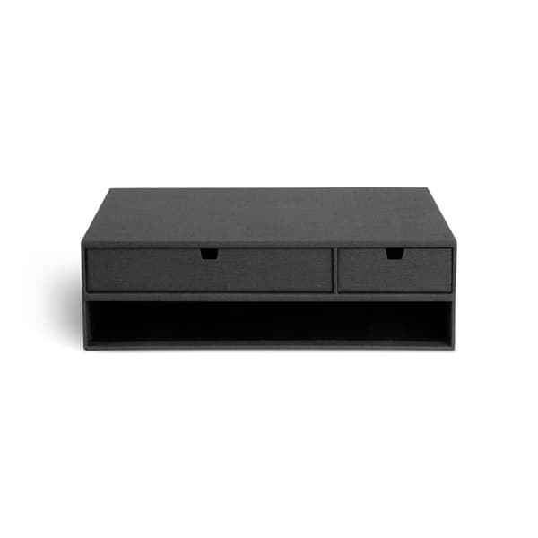 Laptopstøtte Ted med oppbevaring Black 48,5x26x15cm Bigso Box of Sweden