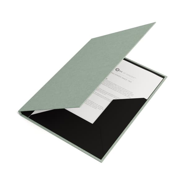 Mappe Paulina A4 Soft Teal Bigso Box of Sweden
